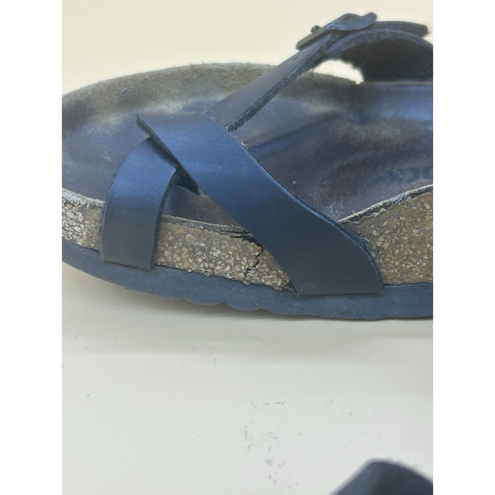 Birkenstock Shoes Womens Size 8 Black Mayari Sandals EU 39 Made in Germany - Picture 5 of 9